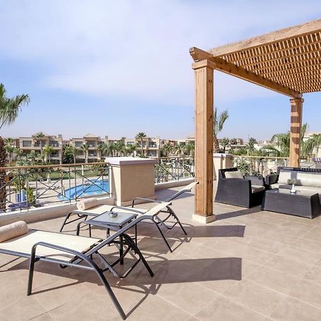 Jaz Little Venice Golf Resort Айн-Сохна Экстерьер фото Rooftop at the Hilton Sharm El Sheikh
